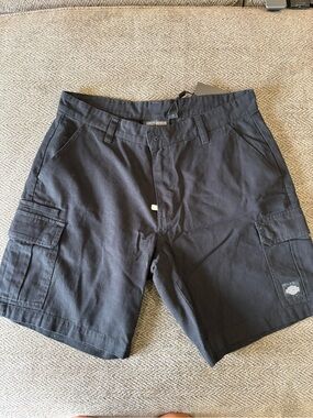 NWT- Harley-Davidson Men’s Black Cargo Shorts
